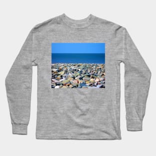 Seaside - Pebbles on the beach Long Sleeve T-Shirt